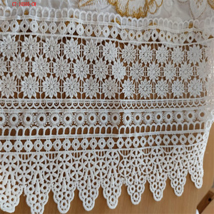 Rộng ren trimtulle lưới may vá Ribbon frills ren cổ áo đàn hồi Ruffle Trim cho may quần áo DIY may mặc Vải - Product Image 2