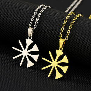 Yazdi <span class=keywords><strong>Lalish</strong></span> Paon Pendentif Collier pour Hommes et Femmes À La Mode En Acier Inoxydable Lien Chaîne Collier - Product Image 1