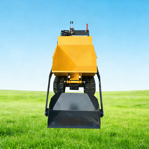 Mini-dumper chenillé chinois <span class=keywords><strong>à</strong></span> benne basculante haute pour déchets - Product Image 4