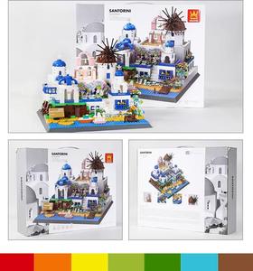 Juguetes Educativos de Construcción con Piezas Pequeñas, Animales de Plástico ABS, Tema de la Naturaleza, Regalos para Niños de 0 a 3 Meses, Estilo Nacional Chino - Product Image 6