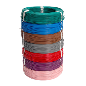 Ul3135 Silicone cao su cách điện cáp 600V -60 ° C ~ 200 ° C đóng hộp dây dẫn đồng cho hàng không luyện kim dầu khí điện tử - Product Image 3