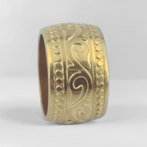 Juego de Anillos de Compromiso y Aniversario de Acero Inoxidable para Hombre y Mujer, con Caja de Anillos Variados - Product Image 5