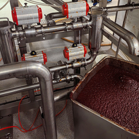 Chaîne de production industrielle entièrement automatique pour la concentration de soupes d'os, de sauces tomates et de légumes, avec une capacité de 800-1500L
