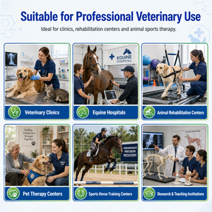 Máquina de Ondas de Choque Profundas para Veterinaria, Tratamiento Equino Profundo, Terapia de Ondas de Choque Focales para Alivio del Dolor en Caballos - Product Image 4
