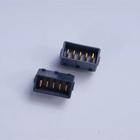 Connettore per Batteria Aspirapolvere DGDTE 2.7mm con Alloggiamento in Lega di Rame e Plastica Nera, Resistenza di Contatto <20m