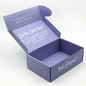 צבעוני אריזת מתנה גלי נייר עם קראפט הדפסת עוגיות אריזת קופסות מותאם אישית לוגו