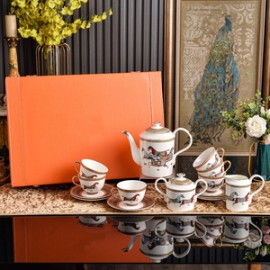 Hot Selling European Style Ceramic Tableware Series Bone China Tableware for Home Use - Product Image 2