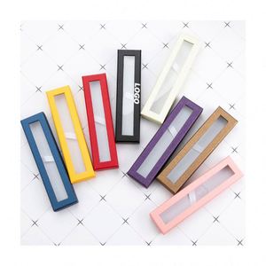 Caja de Regalo Transparente Creativa para Bolígrafos - Empaque Personalizado para Bolígrafos y Artículos de Papelería - Product Image 1