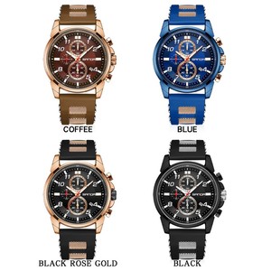 Reloj de Cuarzo Sanda 5506 para Hombre con Calendario de Seis Agujas, Cronógrafo Luminoso de Negocios, Resistente al Agua - Product Image 3