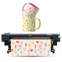 Impresora de Sublimación de Tinta Mimage de 3.2m con 2/4 Cabezales para Impresión de Papel de Sublimación, Textiles, Telas, Camisetas, Sábanas, Cortinas, Fundas de Edredón