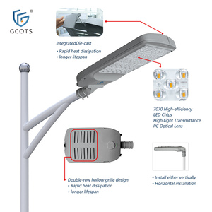 ไฟถนน LED กันน้ำแบบปรับแต่งได้จากโรงงาน 7070/5050 LED ประสิทธิภาพการส่องสว่างสูง พร้อมแหล่งจ่ายไฟที่เปลี่ยนได้ - Product Image 2