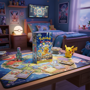 Boîte de 30 paquets de cartes Pokémon TCG Édition Coréenne pour Enfants et Collectionneurs - Pack de Cartes Électriques Pokémoned sv8 - Product Image 3