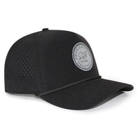 Gorra de Béisbol Deportiva Impermeable de 5 Paneles para Hombre y Mujer, Gorra de Golf Perforada con Cuerda y Marcador de Bola Magnético con Soporte para Tee