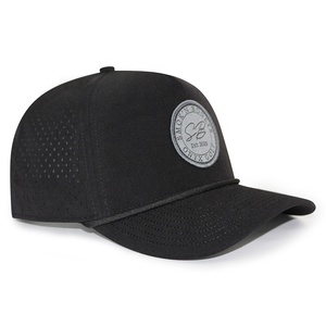 5 Panel Women Men Outdoor Sports <strong>Waterproof</strong> Baseball Cap Perforated Rope Golf <strong>Hat</strong> with Magnet Ball Marker Tee Holder - Product Image 4