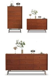 <span class=keywords><strong>Commode</strong></span> de rangement spacieuse en chêne massif, style <span class=keywords><strong>scandinave</strong></span> moderne et vintage, meuble de luxe pour chambre, salon et salle à manger 2026 - Product Image 3