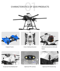 Thông minh nông nghiệp công cụ EFT G610 Drone khung và phun Hệ thống thiết lập nông nghiệp khử trùng Drone phần thuốc trừ sâu phun - Product Image 5
