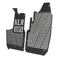 Accesorios de motocicleta para Kawasaki KLR650, protector de radiador KLR 650 Adventure, cubierta protectora de rejilla para radiadores KLR 650 Traveler