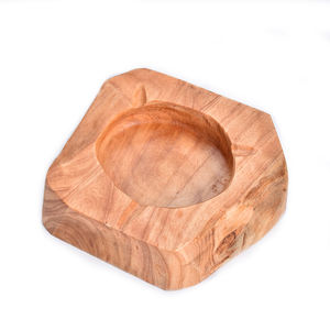 WOWO TECH Cendrier en bois unique et irrégulier de haute qualité, respectueux de l'environnement, pour accessoires de fumeur - Product Image 2