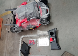 Lawn <strong>Mower</strong> With <strong>Wheels</strong> Hand <strong>Push</strong> 22'' 59cm Gasoline Lawn <strong>Mower</strong> - Product Image 4