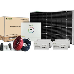 Hoàn Thành 3000W, 5000W 10KW năng lượng mặt trời hệ thống Kit lai 5KVA Tấm Pin Mặt Trời Kit cho cá nhân sử dụng nhà - Product Image 1