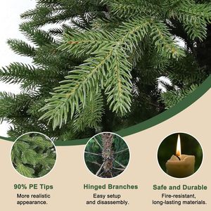 Factory New Arrivals Home Decoration Hanged PE Multitype Size 5FT-9FT <b>Artificial</b> Christmas <b>Tree</b> for Party - Product Image 3