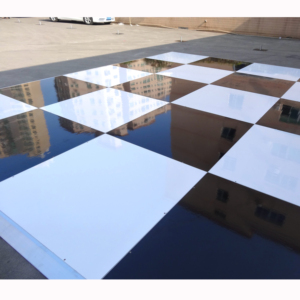 New design portable wooden mobile dance floor for wedding centerpieces decor - Product Image 1