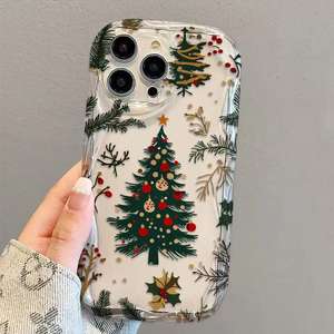 Nuovo albero di natale morbido TPU <span class=keywords><strong>Cover</strong></span> del telefono per <span class=keywords><strong>Apple</strong></span> per <span class=keywords><strong>iPhone</strong></span> 17 Pro Max 16 15 11 XR XSmax <span class=keywords><strong>14</strong></span> Plus - Product Image 6