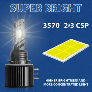 หลอดไฟ LED สำหรับรถยนต์อุปกรณ์เสริมไฟตัดหมอก H15ระบบไฟส่องสว่างไฟหน้า LED Csp3570 - Product Image 4