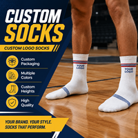 Chaussettes de sport en coton de haute qualité pour hommes, chaussettes de basket-ball personnalisées, chaussettes de course athlétiques personnalisées
