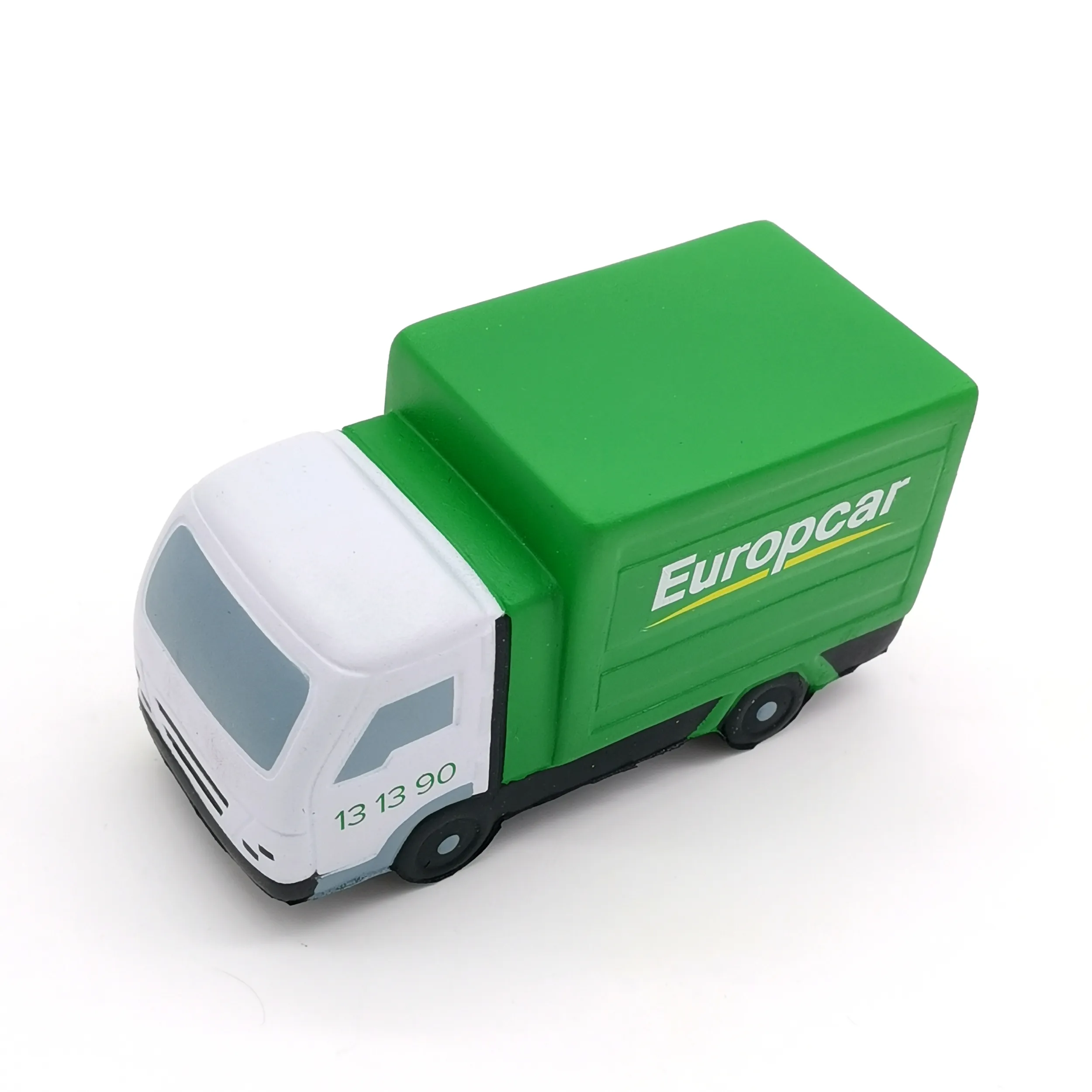 מפעל באיכות גבוהה מותאם אישית לוגו קצף רכב כדור מתח משאית צורת Pu קצף כדור מתח לקידום מתנה