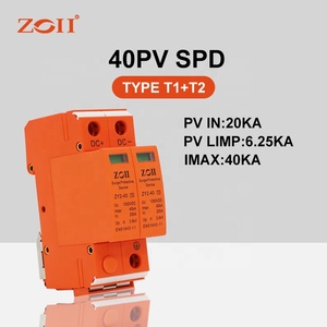 Chất lượng cao DC năng lượng mặt trời PV SPD 40kA Surge bảo vệ thiết bị cho năng lượng mặt trời hệ thống sử dụng chống sét device1000v - Product Image 5