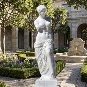 Estatuas de Mármol Blanco Hechas a Mano de <span class=keywords><strong>Dioses</strong></span> Griegos y <span class=keywords><strong>Venus</strong></span> con Diseño Tradicional en Venta - Product Image 1