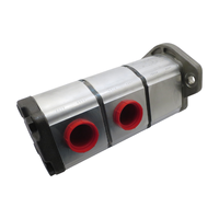 Pompe hydraulique à triple engrenage 6668698, pompe principale pour mini-excavatrice 325 328 331 334, garantie de 6 mois