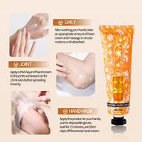 Bosuya Lot de 5 Crèmes Mains Parfumées 30g Hydratantes Non Grasses Rafraîchissantes Parfum Rose Marque Privée OEM