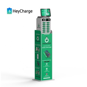 Estación Expendedora de cargador de 12 ranuras de fábrica, gabinete de carga compartido con Banco de energía compartido, estación de alquiler, gabinete de cargador móvil - Product Image 2