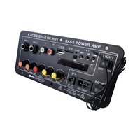 220V HI-FI Subwoofer güç Amp amplifikatör kurulu ev 12V 24V USB uzaktan kumanda bluetooth alıcı Metal malzeme