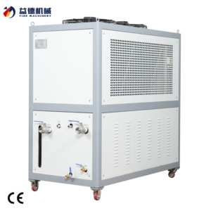 Máy làm lạnh CuộN công nghiệp 12hp Thiết bị làm lạnh thương mại làm mát bằng không khí cho các dây chuyền ép đùn nhựa để sử dụng các thiết lập công nghiệp - Product Image 5