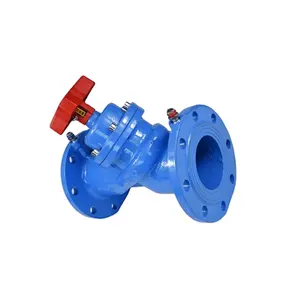 BIAOYI DN20-DN400 SP45F-16 Digital Lock Nodular Cast Iron Flow Automatic Balancing Valve Pressure Balance Valve