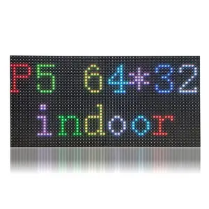 Módulo p5 barato personalizado de fábrica popular para interior rgb led p1 p2 p3 display