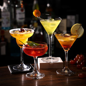 Juego de Vasos de Cristal para Cócteles Profesionales al por Mayor, Vasos <span class=keywords><strong>Martini</strong></span> Coupe Nick & Nora para <span class=keywords><strong>Bar</strong></span> Lounge - Product Image 3