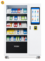 Mesin Vending Apotek dengan Pembaca Kartu QR Add-on Layar Sentuh 21,5 inci 3-20 Derajat Celcius untuk Ritel Kesehatan 24 Jam