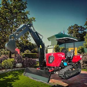 80HP Pequeño <span class=keywords><strong>Rotovator</strong></span> Tiller Cultivador rotativo Tracked Mini Tractor sobre orugas <span class=keywords><strong>para</strong></span> jardín/granja - Product Image 1