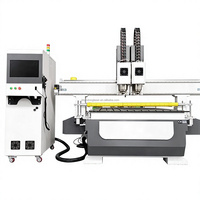 Machines à travailler le bois LS-1325, machine de gravure CNC, machine de fraisage CNC 3 axes avec deux broches