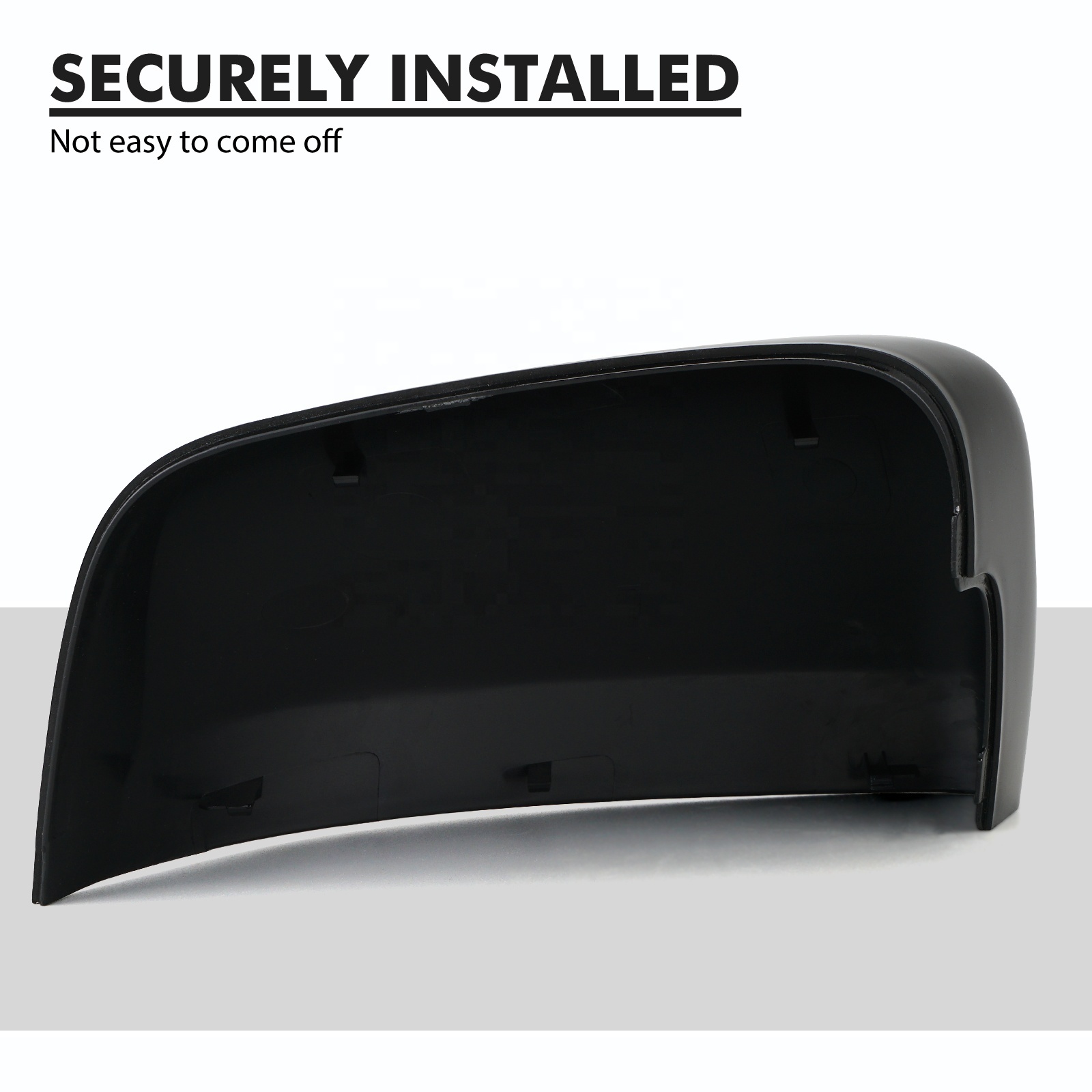 MZORANGE Black Mirror Cover Set For Jeep Grand Cherokee 2011-2022 (Replaces 82212218)