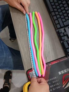 Educational Stretchy String <b>Fidget</b> Noodles Sensory Stress Relief Squeeze Toys - Product Image 3