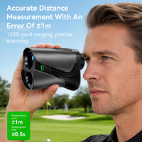 Télémètre laser intelligent direct usine 1200 yards avec mesure de distance par impulsions infrarouges 905 nm et mise à jour de l'algorithme de pente
