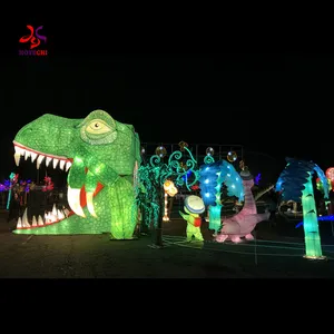 2024 Harga kompetitif Islami Lentera Natal dekorasi dinosaurus Cina Hewan lentera untuk Tahun Baru tampilan