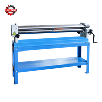 Machine de cintrage automatique à rouleaux pour engrenages, aluminium, acier au carbone, feuilles de PVC, 3 rouleaux, longueur max. 1300 mm, épaisseur 1,5 mm