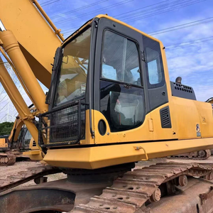 Miniexcavadora de cadenas Komatsu PC usada de 5 toneladas con brazo oscilante, motor y bomba en venta - Product Image 4