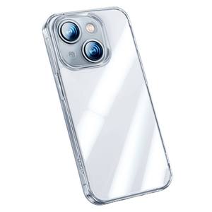 BENKS Transparent Verre Dos Cristal Clair Couverture de Téléphone Cas Antichoc pour <span class=keywords><strong>iPhone</strong></span> <span class=keywords><strong>14</strong></span> <span class=keywords><strong>Pro</strong></span> <span class=keywords><strong>max</strong></span> <span class=keywords><strong>Plus</strong></span> - Product Image 1